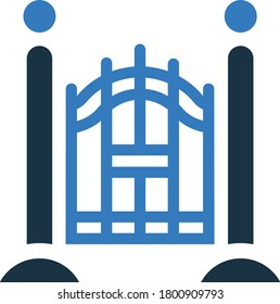 Entrance, event, reception icon .