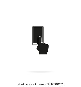 Entrance or exit icon.