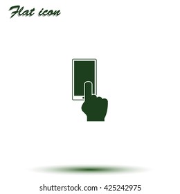 Entrance or exit icon.