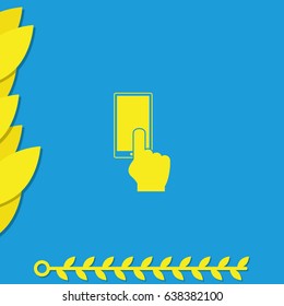 Entrance or exit icon.