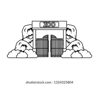 entrance facade of zoo