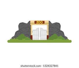 entrance facade of zoo