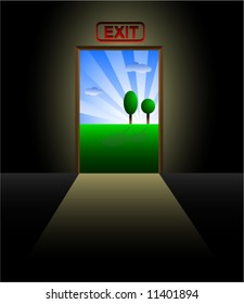 Entrance to nature