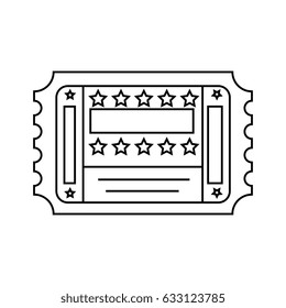 Entrance ticket paper