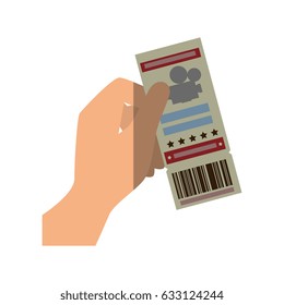 Entrance ticket paper