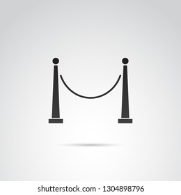 Entrance vector icon.