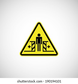 entrapment risk sign