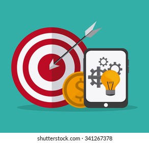 Entrepreneur concept about business icons design, vector illustration 10 eps graphic., Vector design
