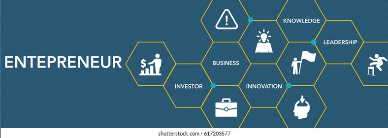 Entrepreneur Icon Concept