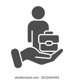 Entrepreneur  Icon Element For Design
