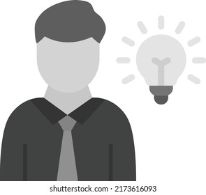 Entrepreneur icon vector image. Can also be used for Entrepreneurship. Suitable for mobile apps, web apps and print media.