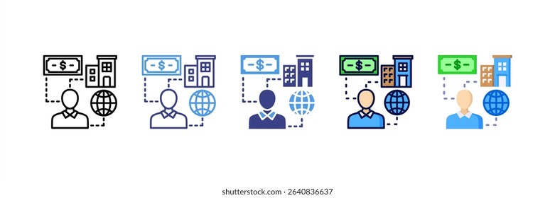 Entrepreneur Multi Style Icon Set