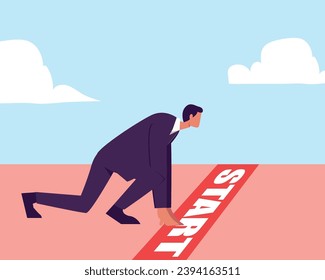 Entrepreneur or startup company, teamwork help develop to launch new project, initiative or opportunity to growth, leadership or cooperation concept