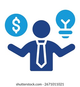 Elemento Ícone Para Desenho Do Empreendedor