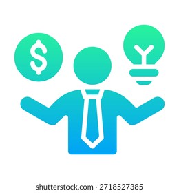 Elemento Ícone Para Desenho Do Empreendedor