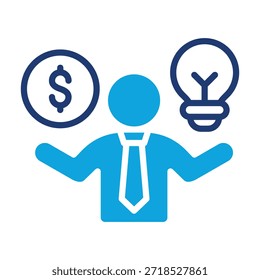 Elemento Ícone Para Desenho Do Empreendedor
