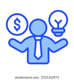 Elemento Ícone Para Desenho Do Empreendedor