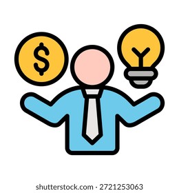 Elemento Ícone Para Desenho Do Empreendedor
