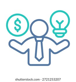 Elemento Ícone Para Desenho Do Empreendedor