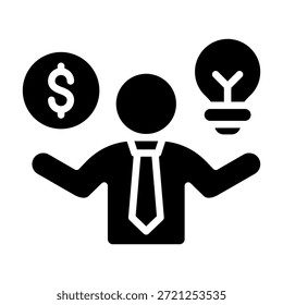 Elemento Ícone Para Desenho Do Empreendedor