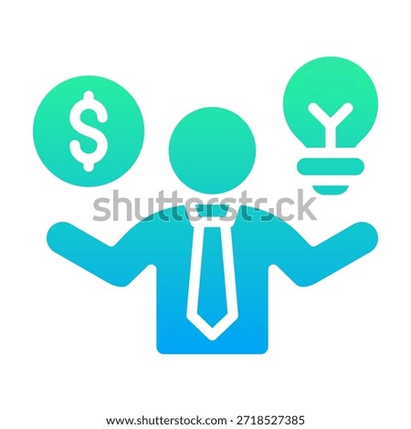 Entrepreneurs Icon Element For Design