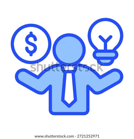 Entrepreneurs Icon Element For Design