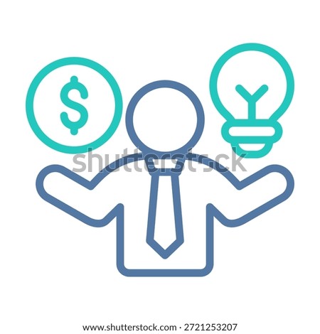 Entrepreneurs Icon Element For Design