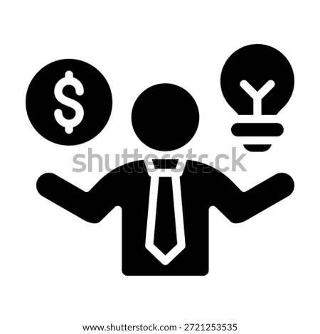 Entrepreneurs Icon Element For Design