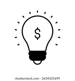 Icono de emprendimiento con fondo blanco Vector ilustración de stock
