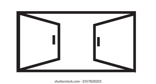 entry and exit sign, entry and exit door . 333