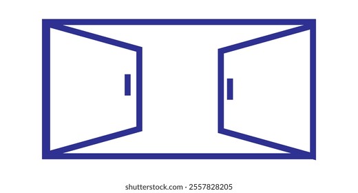 entry and exit sign, entry and exit door . 333