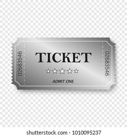 Entry ticket to old vintage style