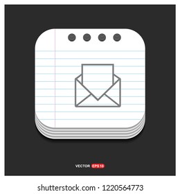 Envalope Icon - Free vector icon