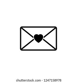 Envelop icon. Editable vector 64x64 Pixel. 