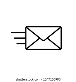 Envelop icon. Editable vector 64x64 Pixel. 