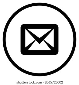 envolver icono. Estilo plano Forma de círculo aislada en fondo blanco. Ilustración del vector