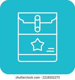 Envelop vector icon. Can be used for printing, mobile and web applications.