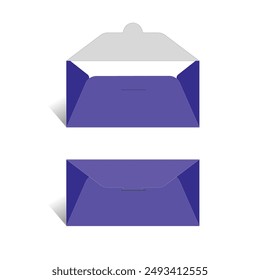Envelope 3D template design, 3D Envelope,