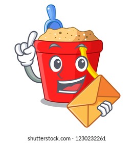 With envelope beach bucket shape the fun character