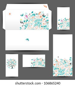 Envelope and business cards for your design