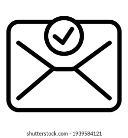 Icono de la campaña sobre. Icono de vector de la campaña sobre contorno para el diseño web aislado en fondo blanco