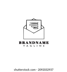 Briefmarkensymbole für Briefmarken, moderne einzelne Vektorgrafik