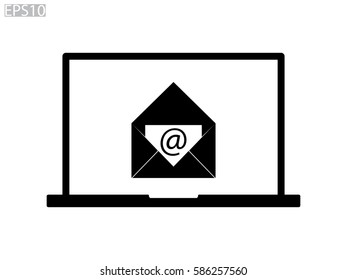 envelope, chat, notebook, icon, vector illustration eps10
