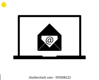envelope, chat, notebook, icon, vector illustration eps10
