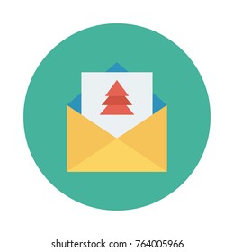 envelope circle flat