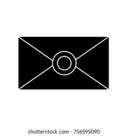 Envelope closed isolated