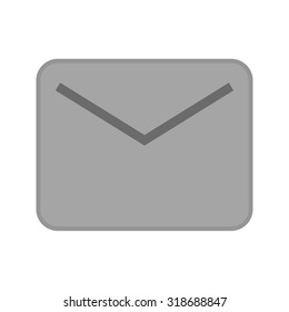 Envelope, closed, message icon vector image.Can also be used for email, communication and messaging. Suitable for mobile apps, web apps and print media. 