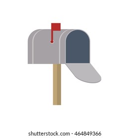 envelope container delivery shipping logistic security icon. Isolated and flat illustration. Vector graphic