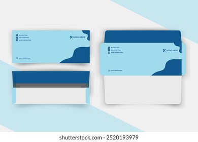 Envelope design, corporate envelope, modern envelope design, envelope
