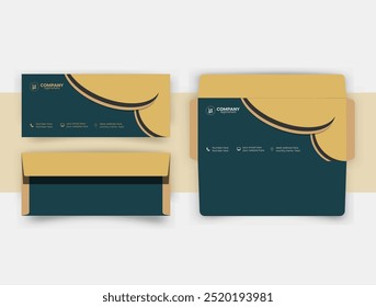 Envelope design, corporate envelope, modern envelope design, envelope